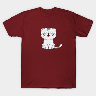 CUTE CAT SMILLING T-Shirt